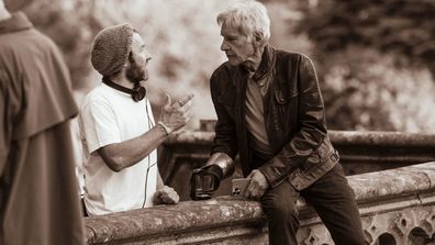 Joel Edgerton and Harrison Ford