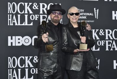  Dave Stewart and Annie Lennox of Eurythmics 