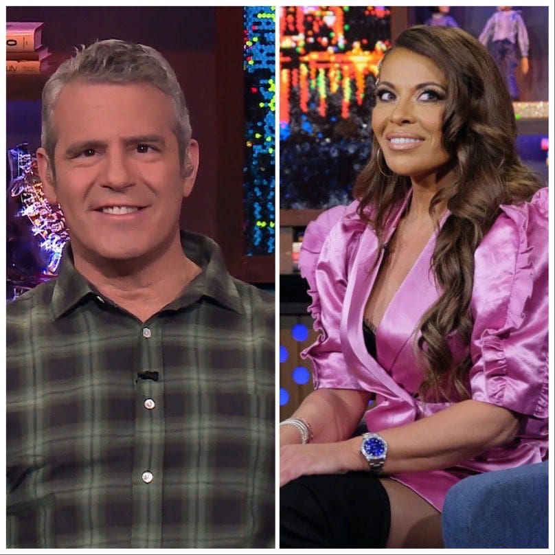 Andy Cohen Comments On Dolores Catania Joining The Real Housewives of Rhode Island 6 Andy Cohen and Dolores Catania