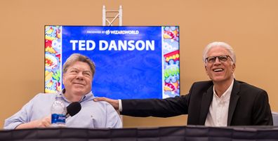George Wendt and Ted Danson