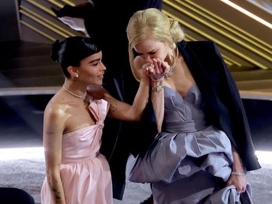 Nicole Kidman and Zoe Kravitz
