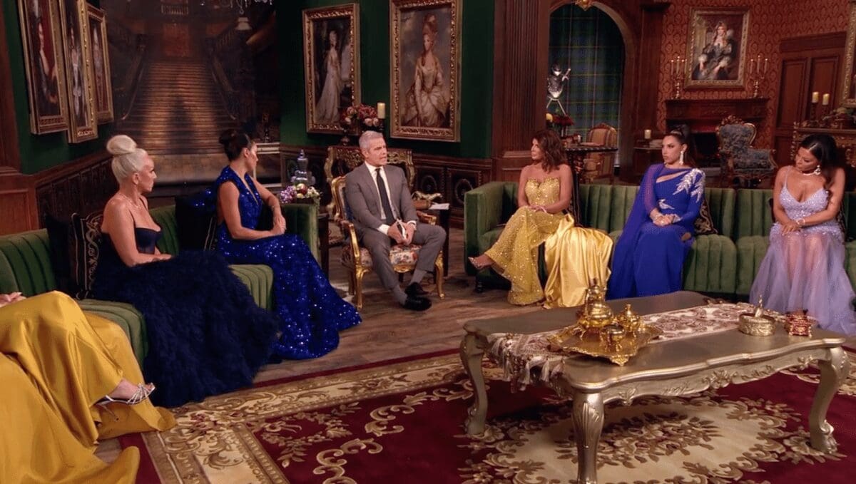 Andy Cohen Works to Rescue ‘RHONJ’ as It Hits a Breaking Point 7 Melissa Gorga, Andy Cohen, Teresa Giudice, and Jennifer Aydin discuss season 13 drama at reunion.