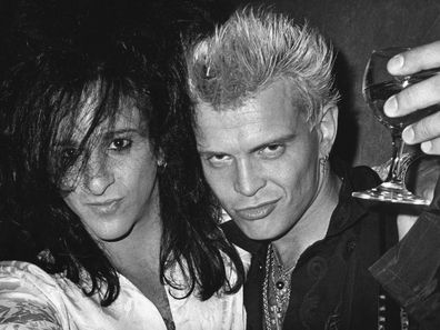 Steve Stevens and Billy Idol, Sydney 1987