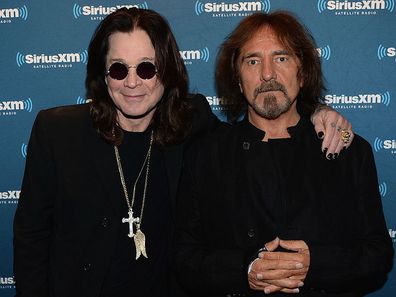 Ozzy Osbourne and Geezer Butler at The Angel Orensanz Foundation on June 11, 2013 in New York City.