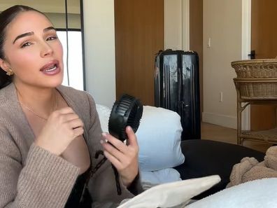 Olivia Culpo former miss universe roasted for contents of her hospital bag ahead of the birth of daughter colette 