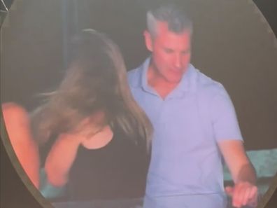 Coldplay Boston concert kiss cam