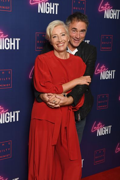 Emma Thompson, Greg Wise, Late Night Gala screening, Picturehouse Central on May 20, 2019 in London, England.