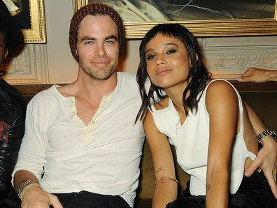 Chris Pine and Zoe Kravitz attend The London Edition opening celebrating the September issue of W Magazine at The London Edition Hotel on September 14, 2013 in London, England.