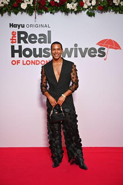 LONDON, ENGLAND - AUGUST 13: Michael Gunning attends Hayu's 'The Real Housewives of London' World Premiere at The National Gallery on August 13, 2025 in London, England. (Photo by Dave Benett/Getty Images for Hayu)