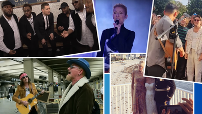 music stars' surprise performances