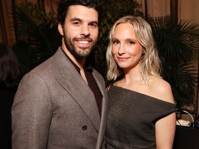 LOS ANGELES, CALIFORNIA - FEBRUARY 13: (L-R) Steven Krueger and Candice King attend the "Yellowjackets" S3 Global Premiere at Chateau Marmont on February 13, 2025 in Los Angeles, California. (Photo by Jesse Grant/Getty Images for Paramount+)