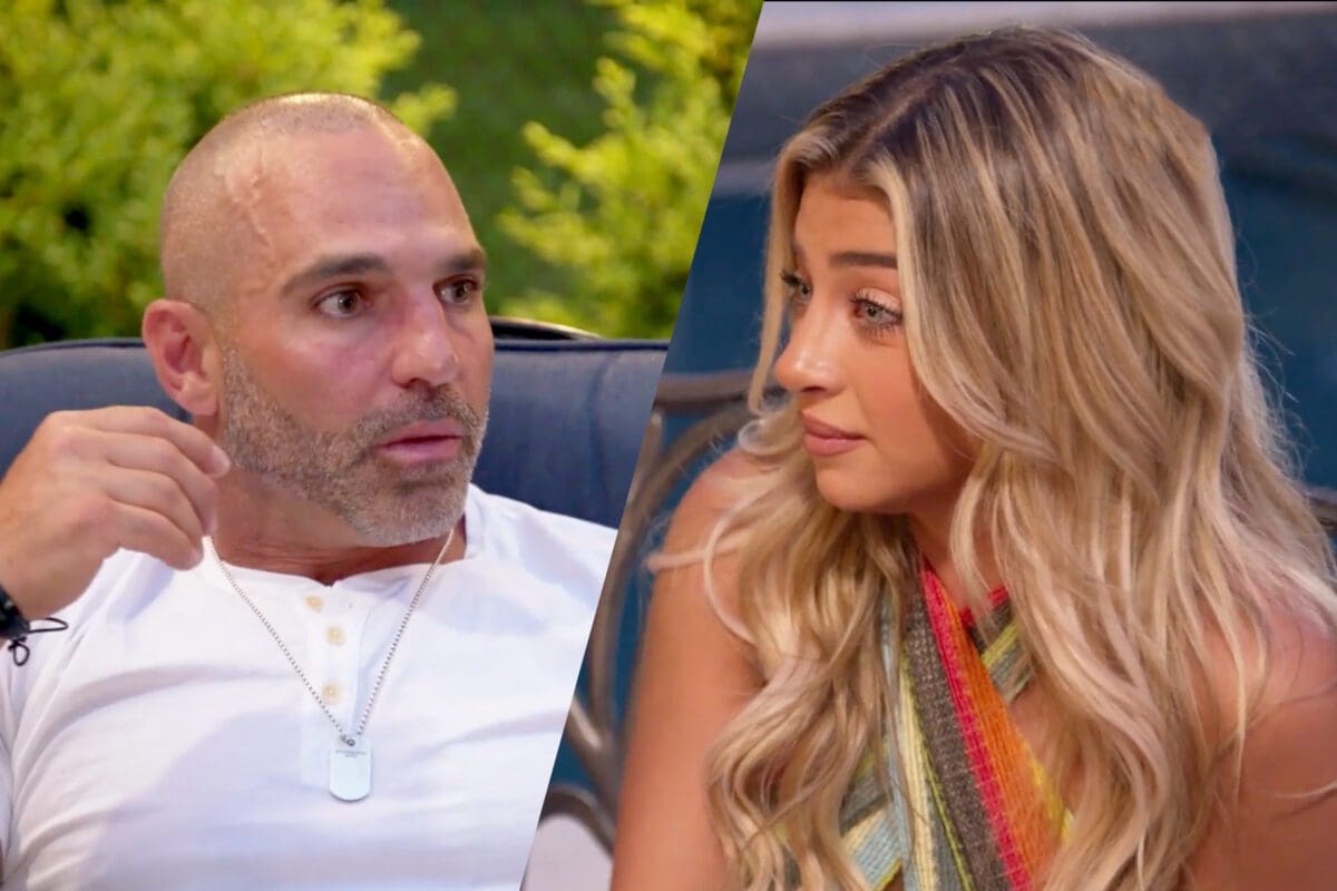 Gia Giudice Speaks Out on Teresa and Joe Gorga’s Reconciling 6 Joe Gorga arguing with niece Gia Giudice on RHONJ