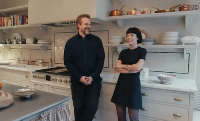 David Harbour and Lily Allen give a tour of their Brooklyn home to Architectural Digest