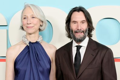 Alexandra Grant and Keanu Reeves