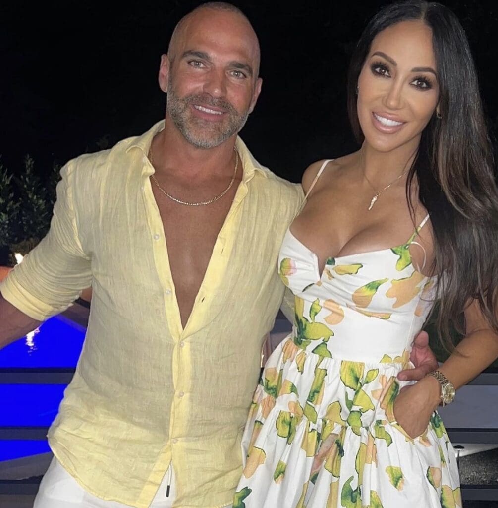 Melissa Gorga Reveals How Husband Joe Changed After Housewives Wife Swap Experience 7 RHONJ's Joe and Melissa take photos at their limoncello themed party