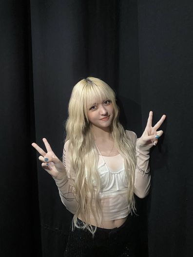 Lily from K-pop group NMIXX