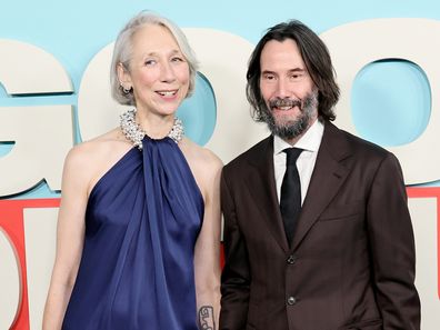 Alexandra Grant and Keanu Reeves