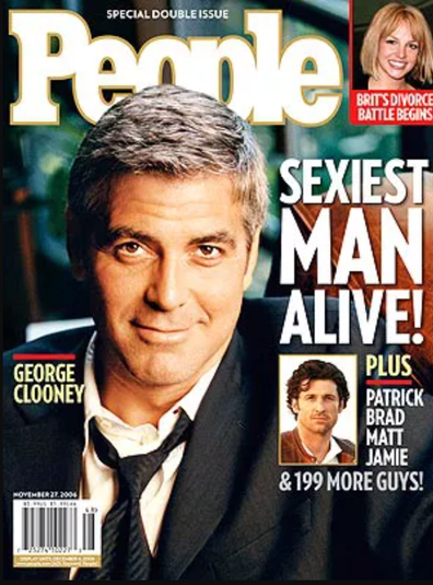 People's Sexiest Man Alive 2006 George Clooney