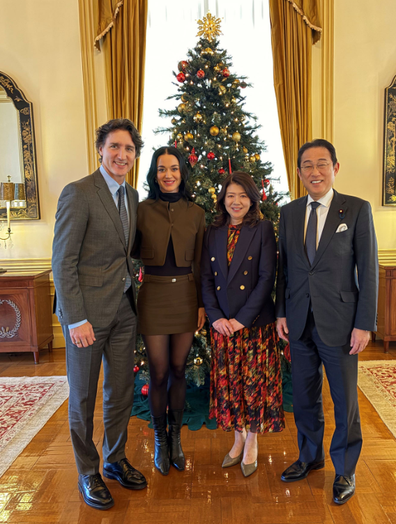 former prime minister of japan hard launches katy perry and justin trudeau relationship