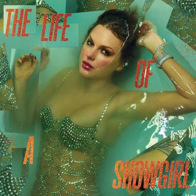 HD - The life of a showgirl alternative album cover 