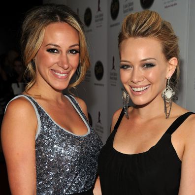 Hilary Duff and sister Haylie Duff