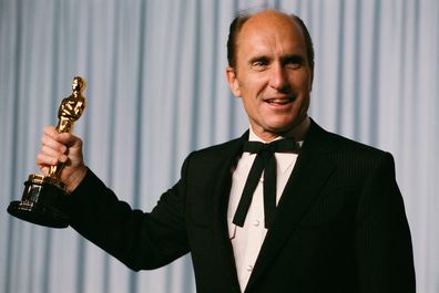 Robert Duval wins the Oscar for Best Actor for his performance in the film Tender Mercies at the 56th Academy Awards. 