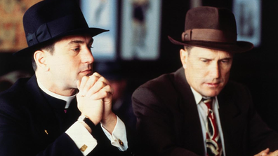 Robert De Niro with Robert Duvall in True Confessions (1981)