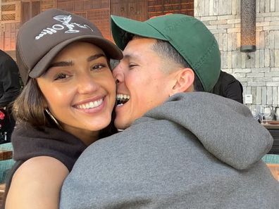 Jessica Alba shared a photo from her recent holiday in Miama with boyfriend Danny Ramirez.