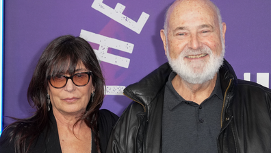 Michele Singer Reiner, Rob Reiner at SNL50: The Homecoming Concert at Radio City Music Hall on February 14, 2025 in New York, New York