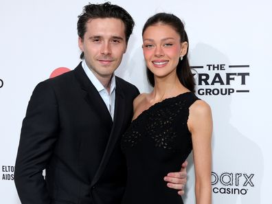 Brooklyn Peltz Beckham and Nicola Peltz Beckham at Elton John AIDS Foundation's 34th Annual Academy Awards Viewing Party on March 15, 2026.