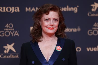 Susan Sarandon attends the red carpet at the 40th Goya Cinema Awards 2026 at Barcelona International Convention Centre on February 28, 2026 in Barcelona, Spain.