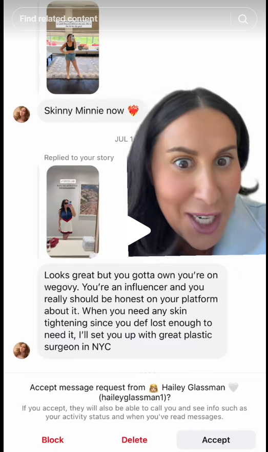 New RHONY Cast Member Hailey Glassman Accused of Body-Shaming Influencer Claudia Oshry for Years