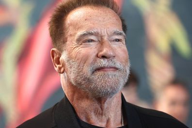 Arnold Schwarzenegger attends an event in Los Angeles on April 21, 2023 