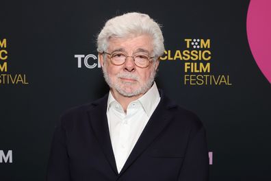 HOLLYWOOD, CALIFORNIA - APRIL 24: George Lucas attends the 2025 TCM Classic Film Festival Opening Night Screening of "Star Wars: The Empire Strikes Back" at TCL Chinese Theatre on April 24, 2025 in Hollywood, California. (Photo by Emma McIntyre/Getty Images for TCM)