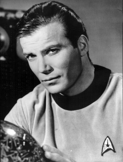 STAR TREK;SMH;GUIDE; MON 25;PIC SHOWS WILLIAM SHATNER AS CAPT JAMES T KIRK