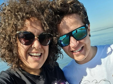 Casey Donovan and Renee Sharples