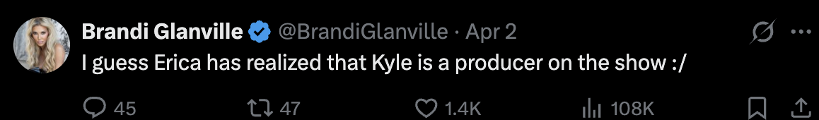 Brandi Glanville Defends Dorit Kemsley, Accuses Kyle Richards of Being a Producer