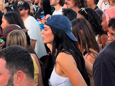 Kendall Jenner spotted at Coachella 2026.