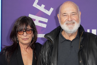 Michele Singer Reiner, Rob Reiner at SNL50: The Homecoming Concert at Radio City Music Hall on February 14, 2025 in New York, New York