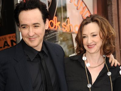 John Cusack with his sister Joan Cusack celebrating John being honored with a star on the Hollywood Walk of Fame on April 24, 2012 in Hollywood, California