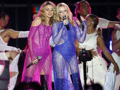 Dannii Minogue and Kylie Minogue 