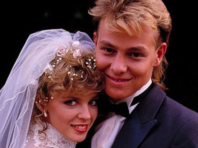 Kylie Minogue and Jason Donovan on Neighbours (Fremantle/Ten)