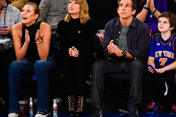 during a game at Madison Square Garden on October 29, 2014 in New York City. NOTE TO USER: User expressly acknowledges and agrees that, by downloading and/or using this photograph, user is consenting to the terms and conditions of the Getty Images License Agreement. (Photo by Alex Goodlett/Getty Images)